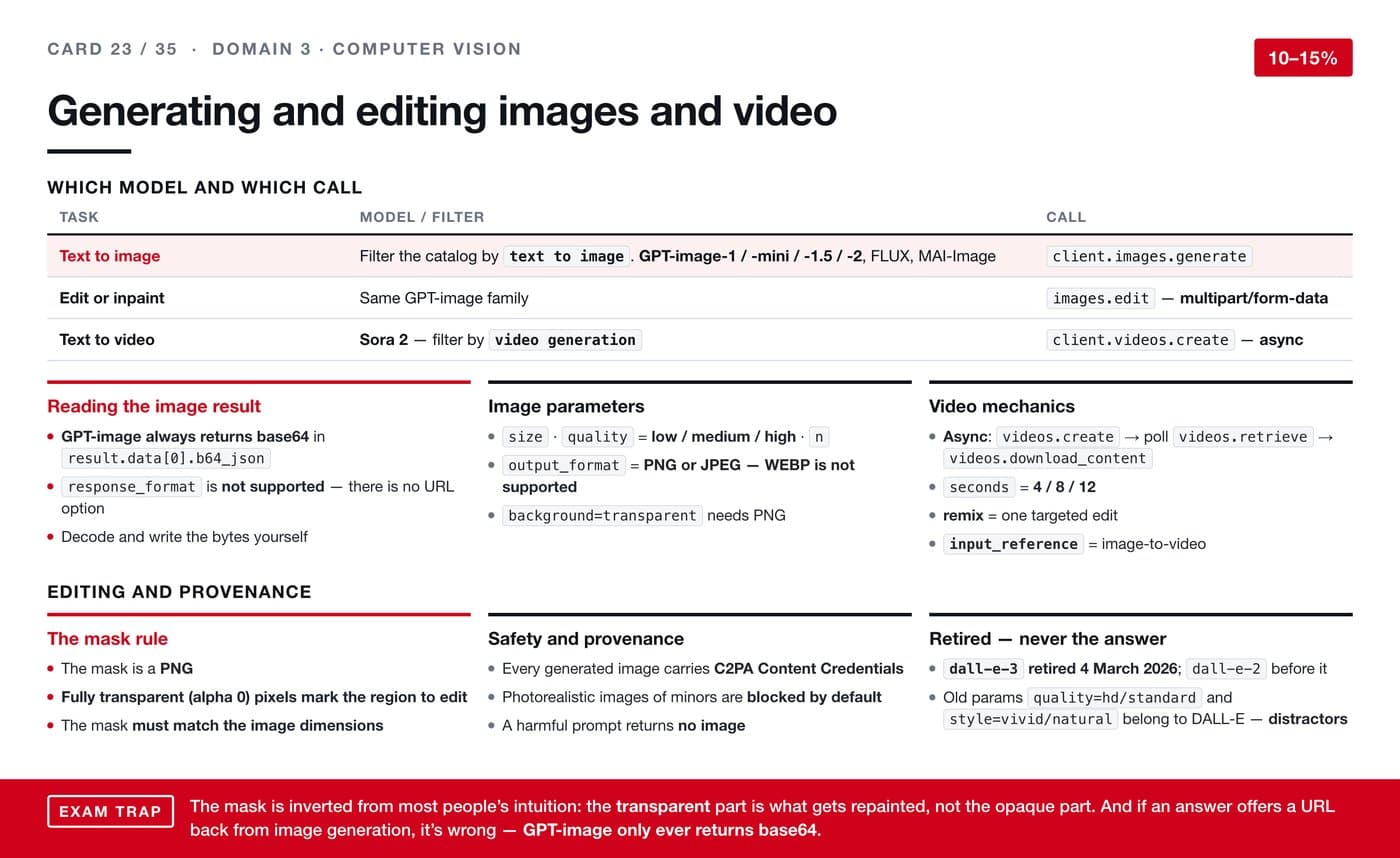 Generating and editing images and video